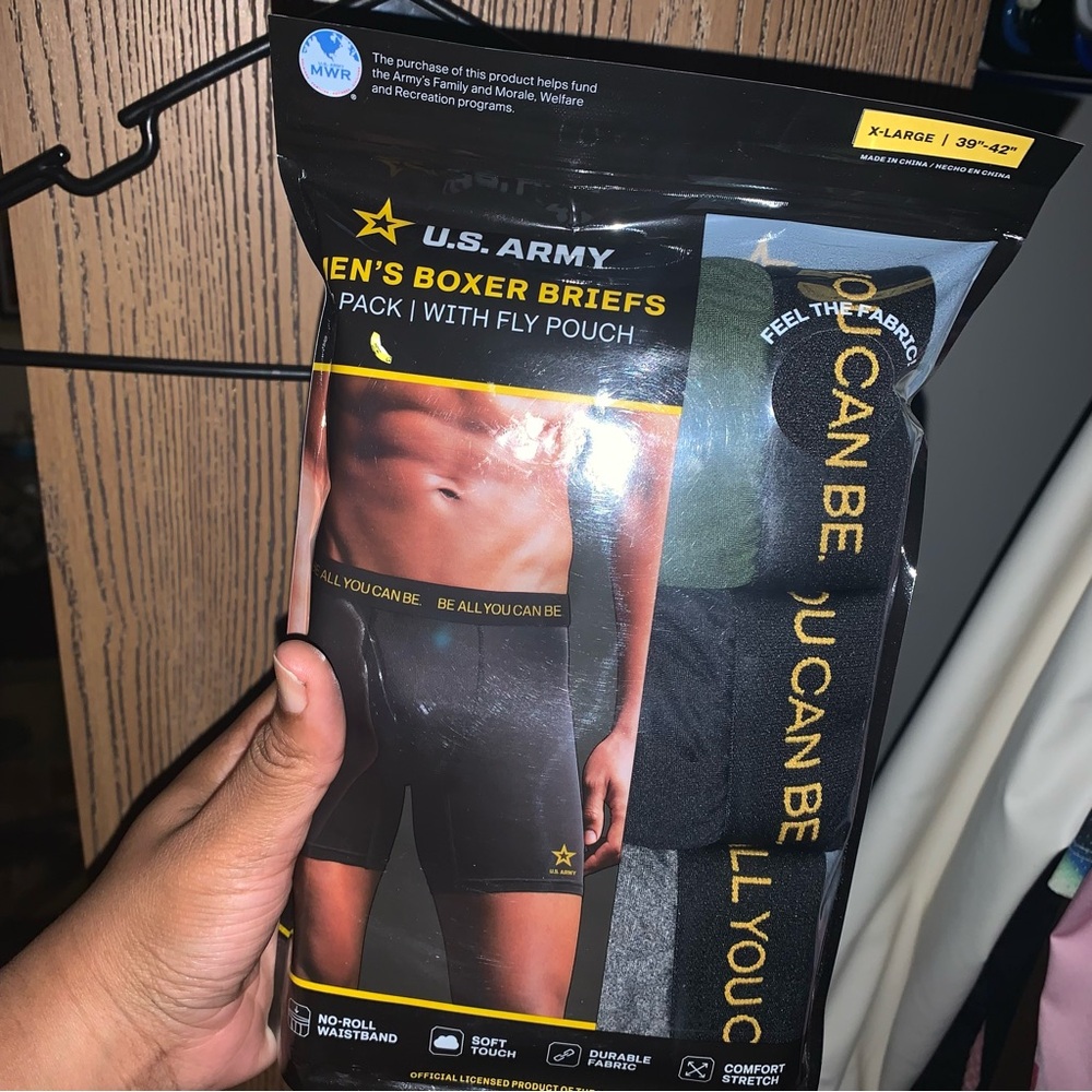 MENS US.ARMY BOXERS🧼 Colors